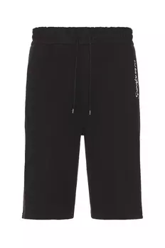 Шорты Saint Laurent Large Bermudas, цвет Noir & Naturel