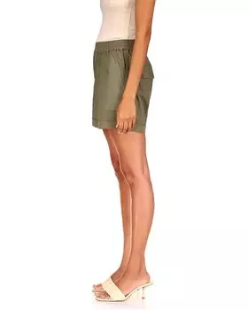 Шорты Sanctuary Trail Blazer Shorts in Stretch Cotton Poplin, цвет Trail Green
