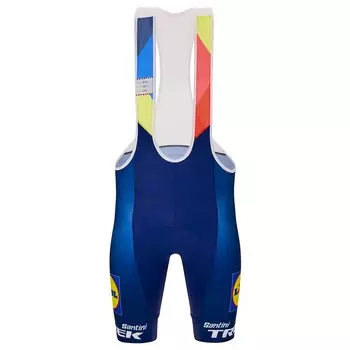 Шорты Santini Trek Segafredo Tour De France 2023 Bib, разноцветный