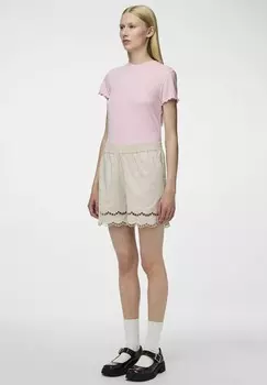 Шорты SARA Pieces, бежевый