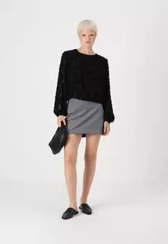 Шорты SCARLETT SKORT HOUNDSTOOTH Abercrombie & Fitch, бежевый