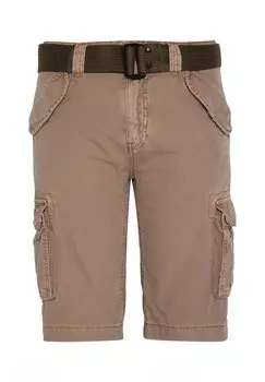 Шорты Schott, коричневый