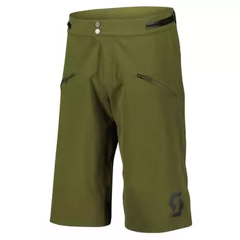 Шорты Scott Trail Vertic Pro Padded, зеленый