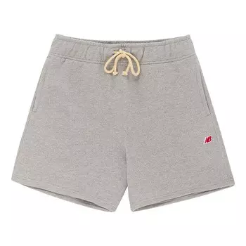 Шорты сделаны в сша основные шорты New Balance, серый