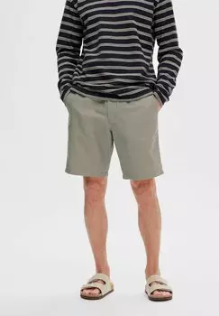 Шорты Selected Homme, светло-зеленый