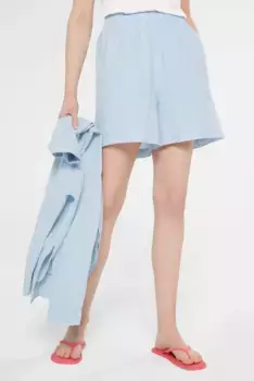 Шорты SENSES.THE LABEL из хлопка Senses.The Lable, цвет Shirtblue