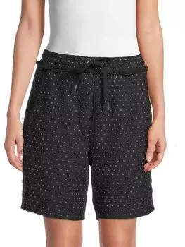 Шорты SER.O.YA Jackson с заклепками, черный