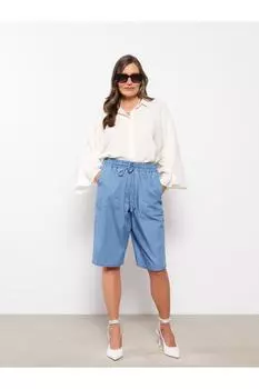 Шорты - Серый - Нормальная талия LC Waikiki, серый