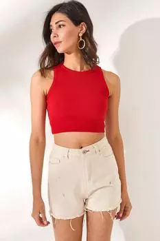 Шорты - Серый - Нормальная талия Olalook, серый