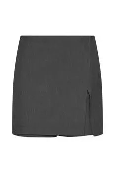 Шорты - Серый - Нормальная талия PIECES, серый