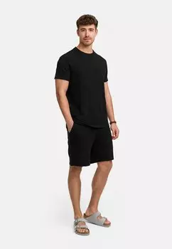 Шорты SET GELO - Basic T-shirt INDICODE JEANS, черный