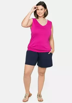 Шорты Sheego, темно-синий