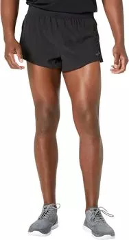 Шорты Sherpa с разрезом 3 дюйма Brooks, черный