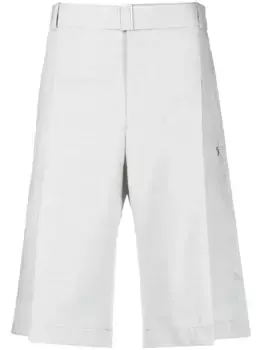 Шорты широкого кроя со складками tudes Studio, серый