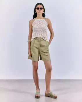 Шорты Short fluido Sfera, коричневый