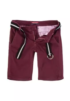 Шорты Шорты-чиносы обычного кроя Rock Creek, цвет Weinrot