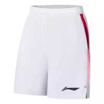 Шорты шорты для соревнований по бадминтону Li-Ning, белый
