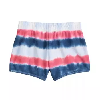 Шорты-шорты SO Americana French Terry Dolphine для девочек 6–20 лет стандартного и большого размера SO