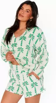 Шорты Show Me Your Mumu Boardwalk Shorts, цвет Palm Knit