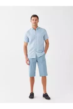 Шорты – синие – нормальная талия LC Waikiki, синий