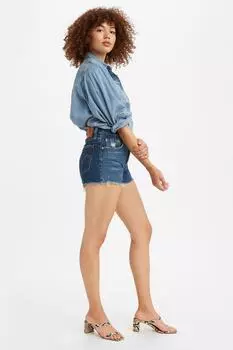 Шорты – синие – нормальная талия Levi's, синий