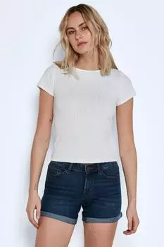 Шорты – синие – нормальная талия Noisy May, синий