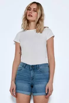 Шорты – синие – нормальная талия Noisy May, синий