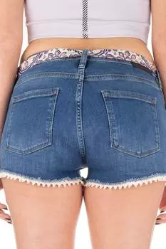 Шорты – синие – нормальная талия SUPERDRY, синий