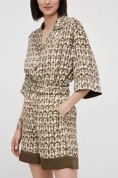 Шорты Sisley, зеленый