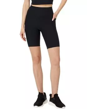 Шорты SKECHERS Go Walk Ribbed High Waist 8 inch Bike, черный