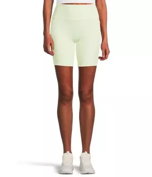 Шорты SKECHERS Go Walk Ribbed High Waist 8 inch Bike Shorts, цвет Lime Cream