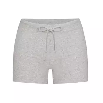Шорты SKIMS Cotton Jersey, цвет Light Heather Grey