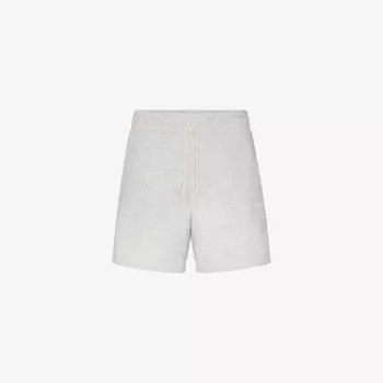 Шорты Skims из хлопкового джерси на кулиске, серый