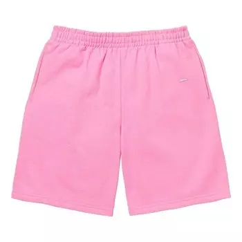 Шорты small box sweatshorts 'pink' Supreme, розовый