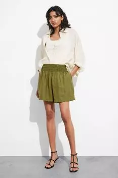 Шорты со сборками & Other Stories, хаки