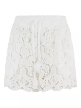 Шорты со шнуровкой FARM Rio, белый