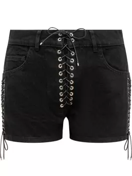 Шорты со шнуровкой Ludovic de Saint Sernin, черный