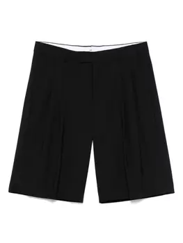 Шорты со складками A Paper Kid, черный