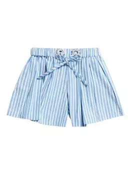 Шорты со складками AREA, синий