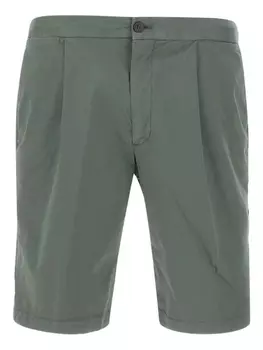 Шорты со складками DEVORE, зеленый
