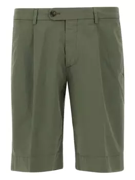 Шорты со складками DEVORE, зеленый