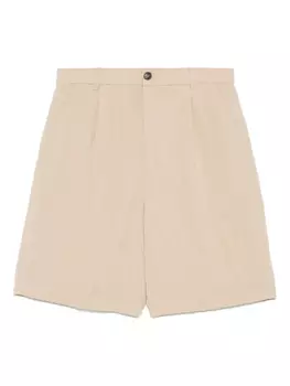 Шорты со складками Emporio Armani, нейтральный