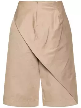 Шорты со складками LOEWE, нейтральный