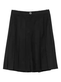 Шорты со складками Peter Do, черный