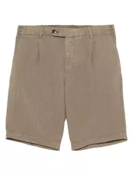 Шорты со складками PT Torino, серый