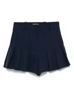 Шорты со складками SANDRO, синий