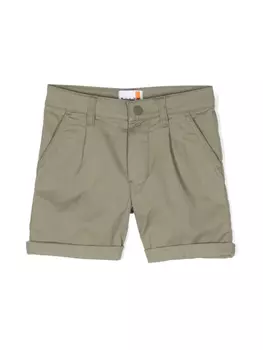 Шорты со складками Timberland Kids, зеленый