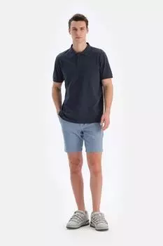 Шорты со скошенными карманами Dagi, синий