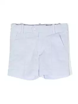 Шорты со смещенной застежкой Patachou, синий