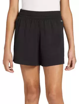 Шорты со средней посадкой для девочек DSG, черный